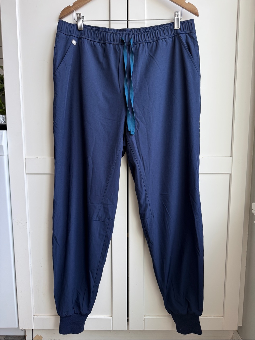 FIGS Technical Collection Navy Blue Jogger Scrub Pants Size L
